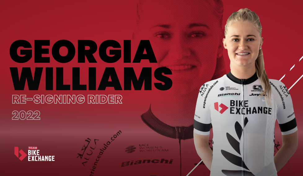 Georgia Williams says goodbye to professional cycling